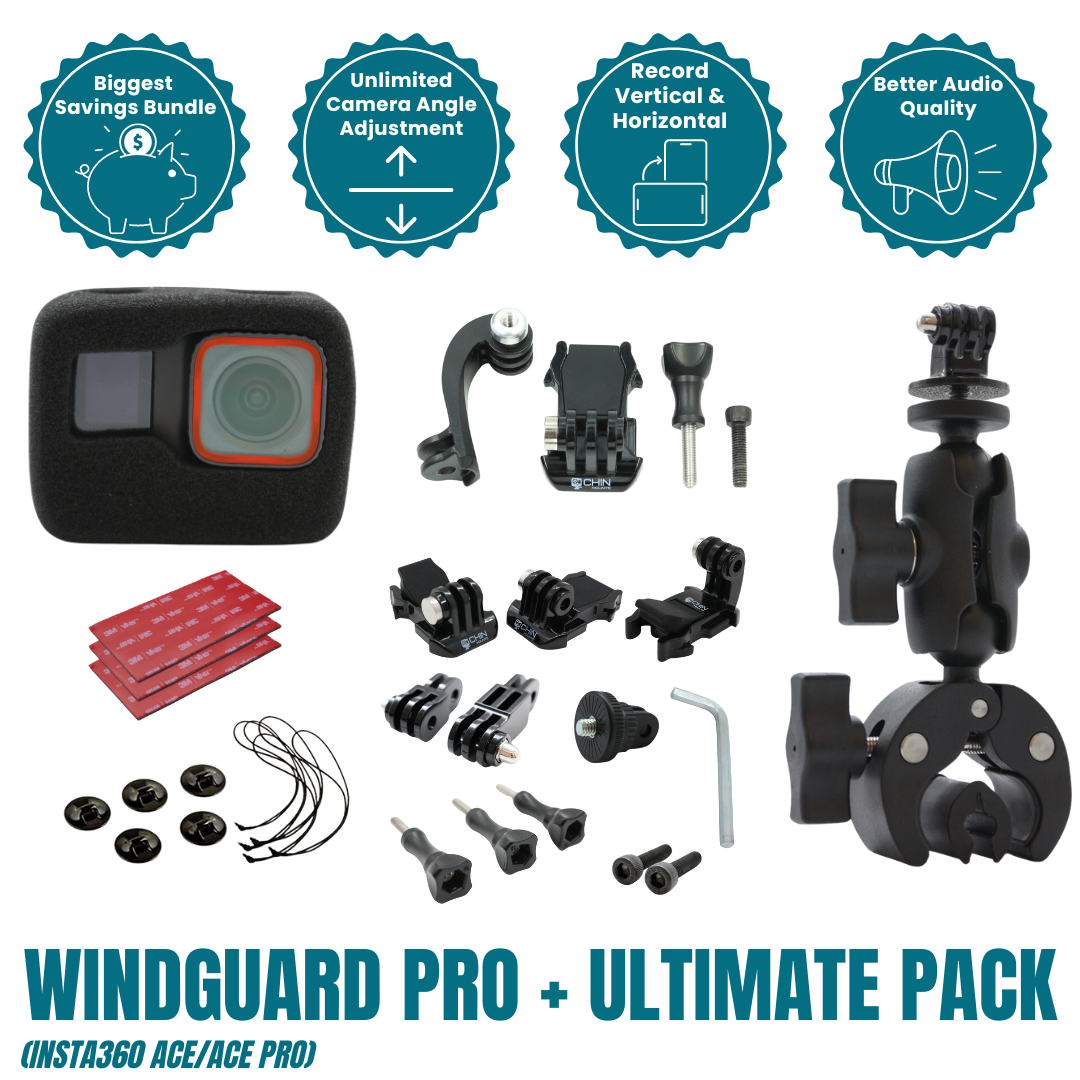 WindGuard Pro + Attachment Kit (Build Your Own Bundle) - Chin Mounts