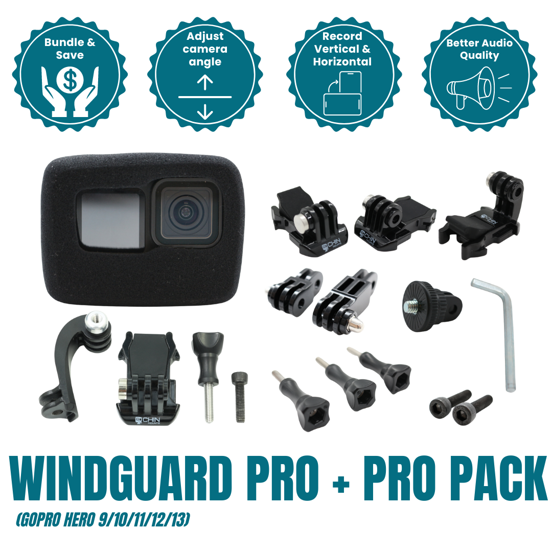 WindGuard Pro + Attachment Kit (Build Your Own Bundle) - Chin Mounts